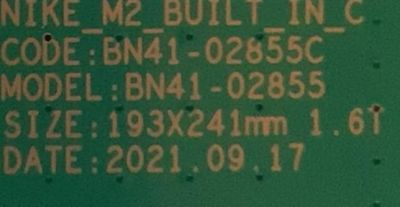 MAIN PARA SMART TV SAMSUNG QLED 4K RESOLUCION (3840 x 2160) UHD HDR / NUMERO DE PARTE BN94-17300J / BN41-02855C / BN9417300J / 17300J / BN97-18127W / MODELO QN75QN85DAFXZA BA02 - Imagen 2